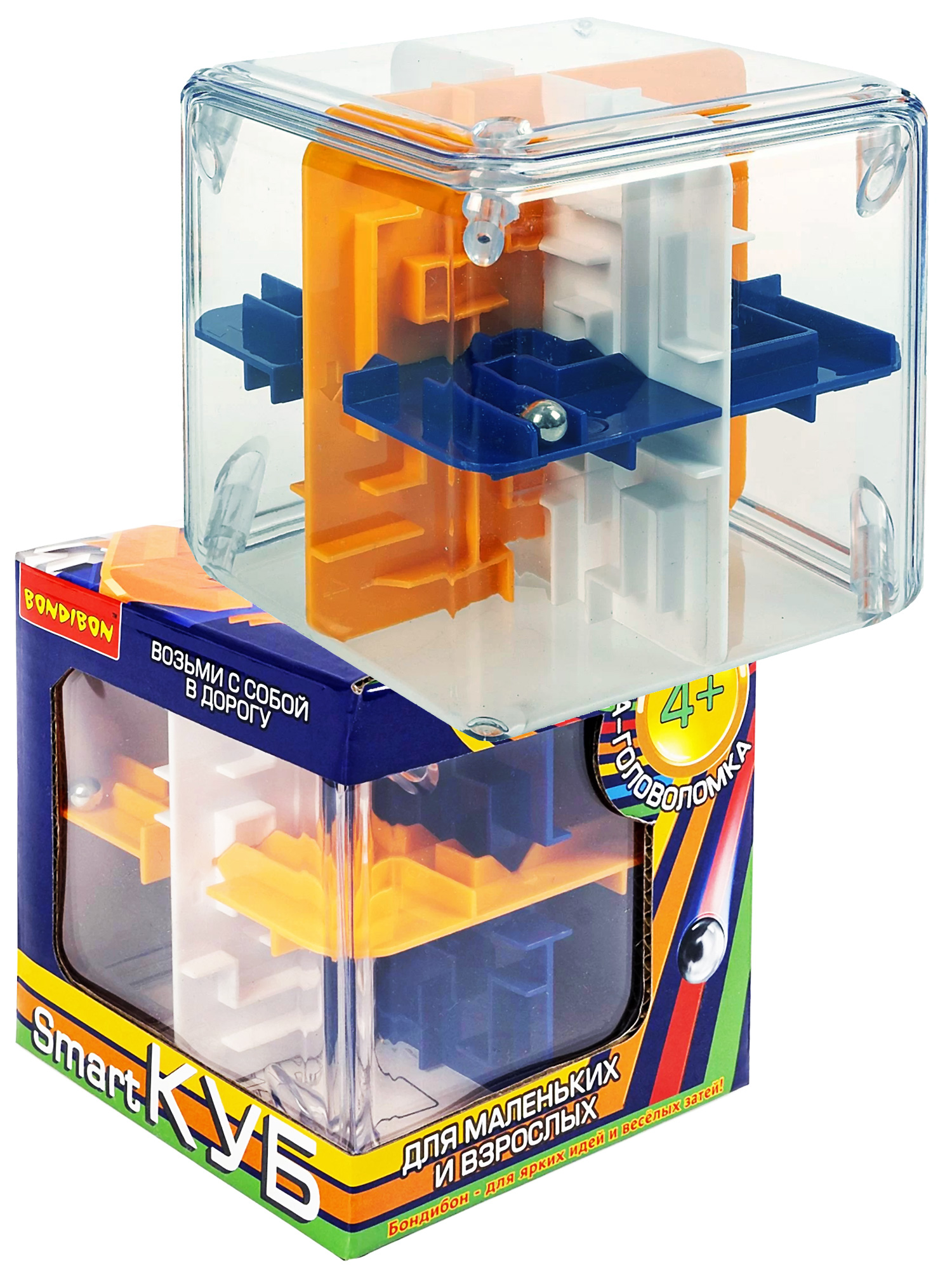 Игра-головоломка Smart КУБ. 3D-лабиринт