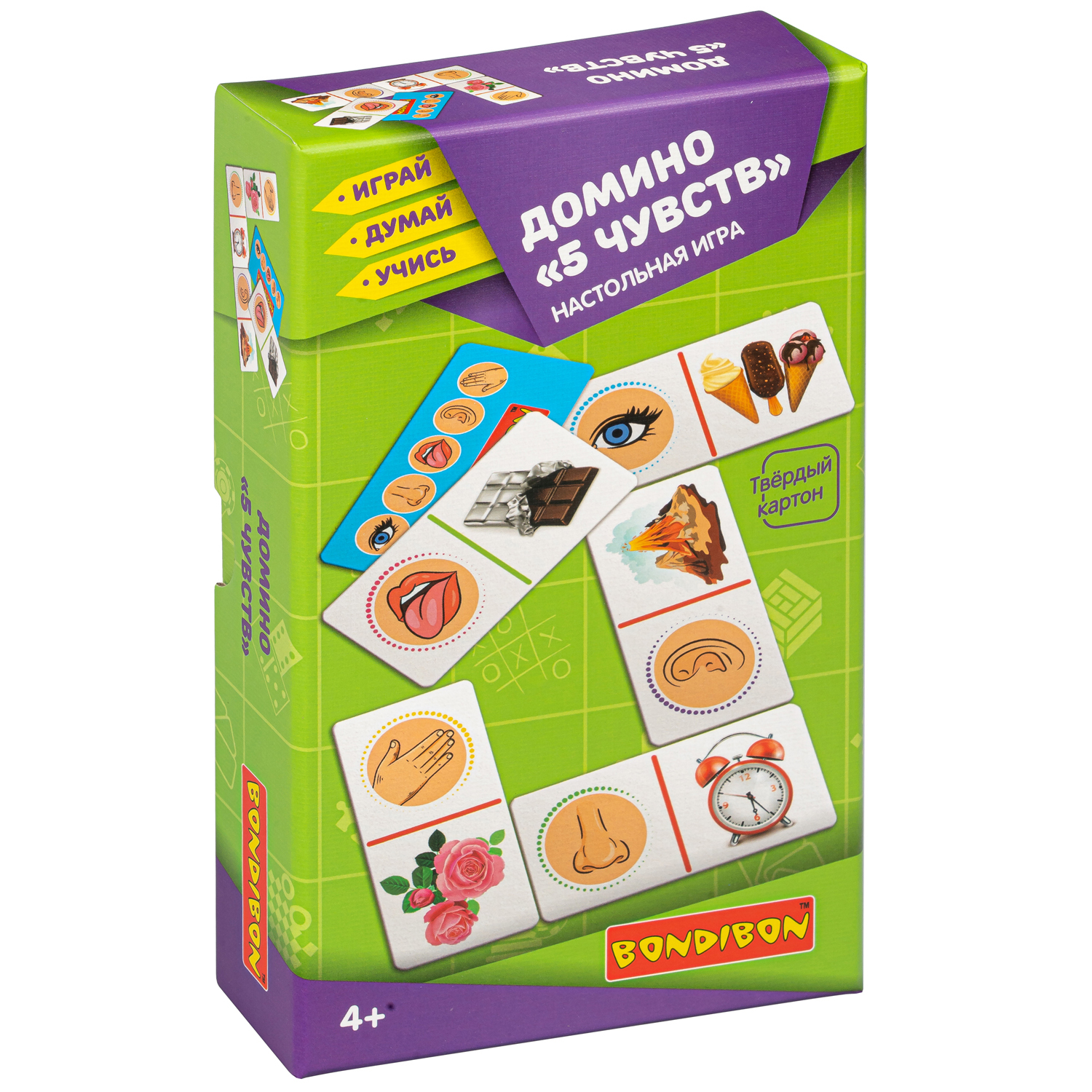 Настольная игра Домино. 5 чувств