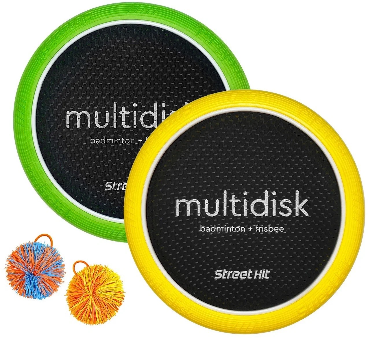Мультидиск желто-зеленый StreetHit Mini 30см