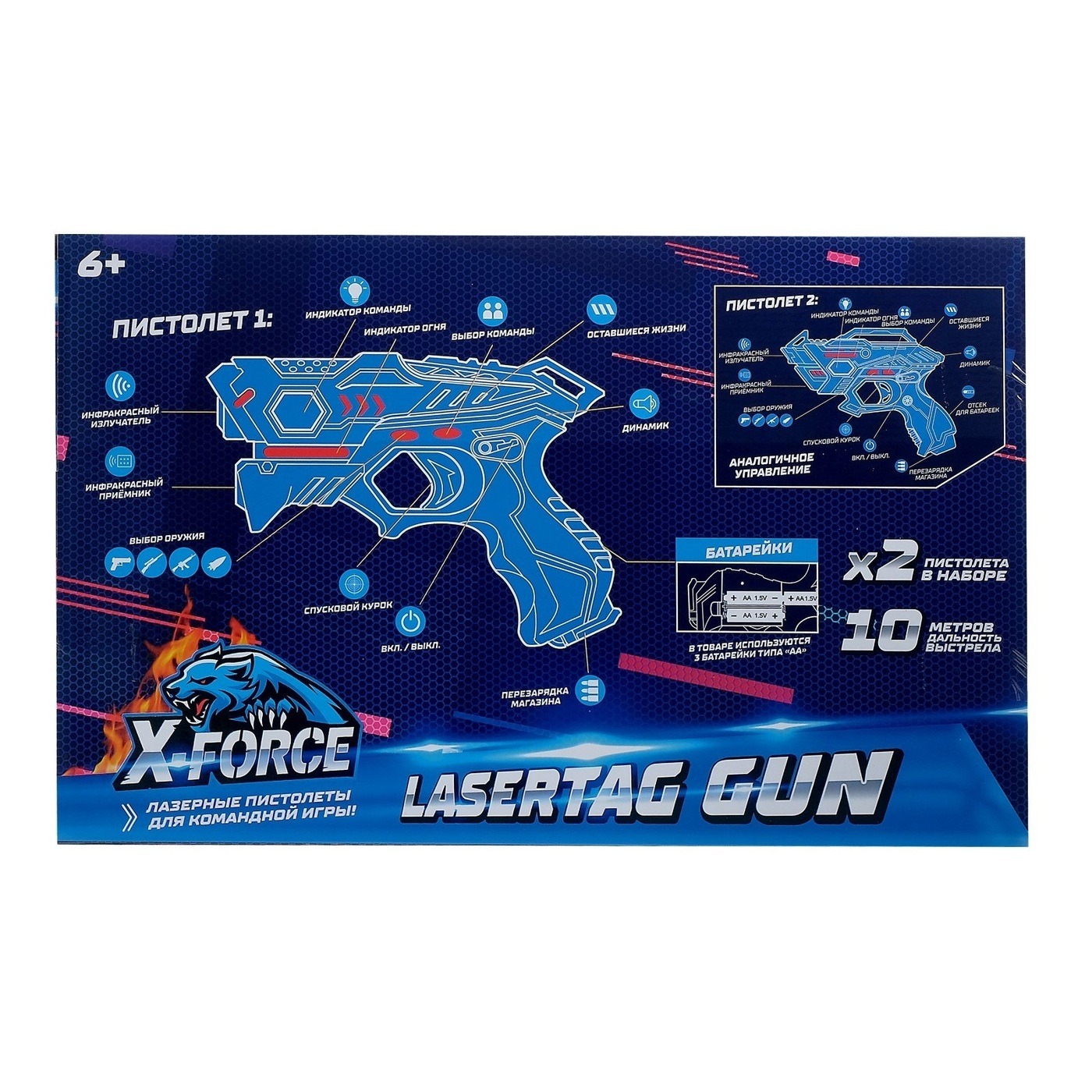 Лазертаг Lasertag gun - фото 3