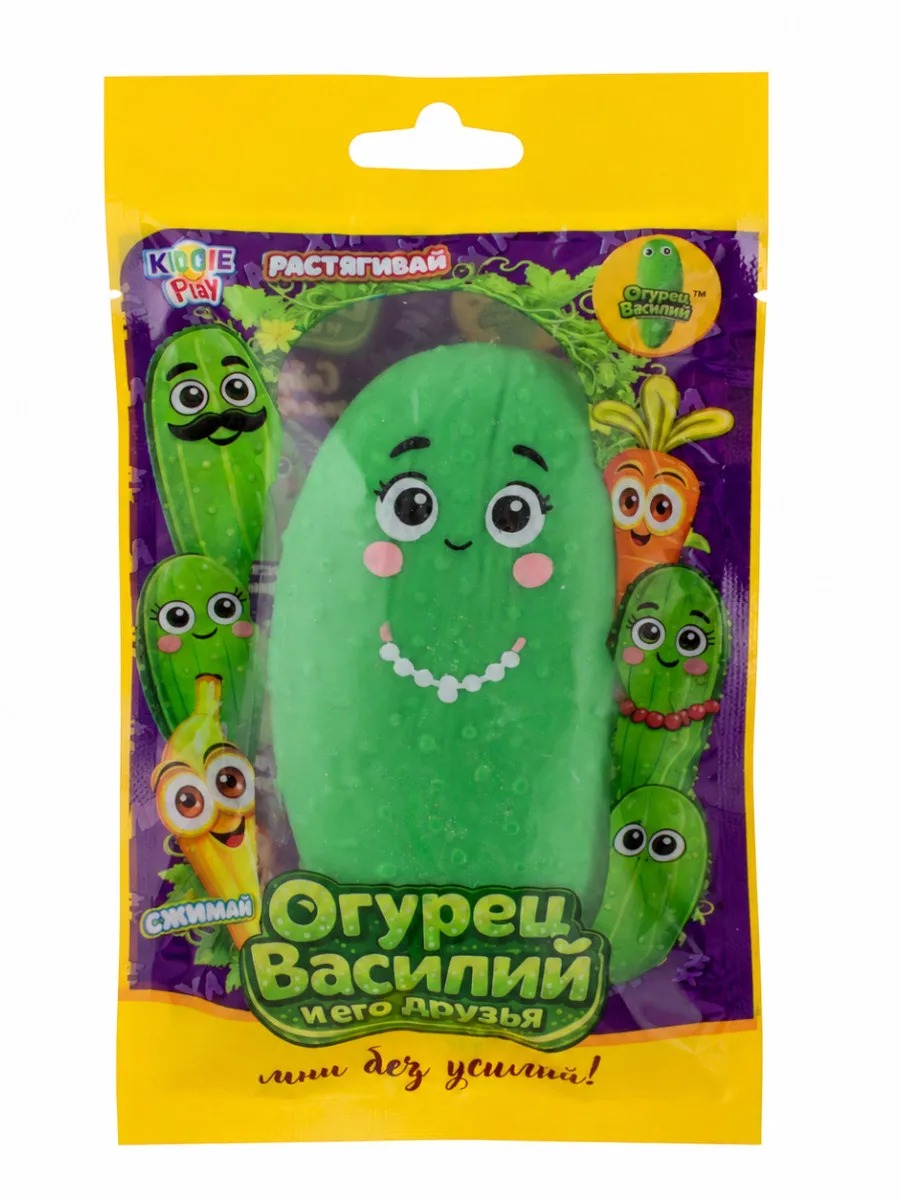Игрушка антистресс Очумелый Огурец мама Лидия